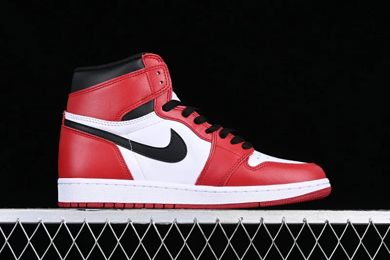 All categories Air Jordan Jordan series basketball shoes Air Jordan 1 High LJR version Air Jordan 1 OG "Chicago" AJ1 Joe 1 Chicago Bulls original color basketball shoes 555088-101